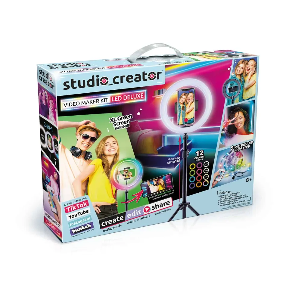 Canal Toys Studio Creator Video Maker Kit LED Deluxe videoset