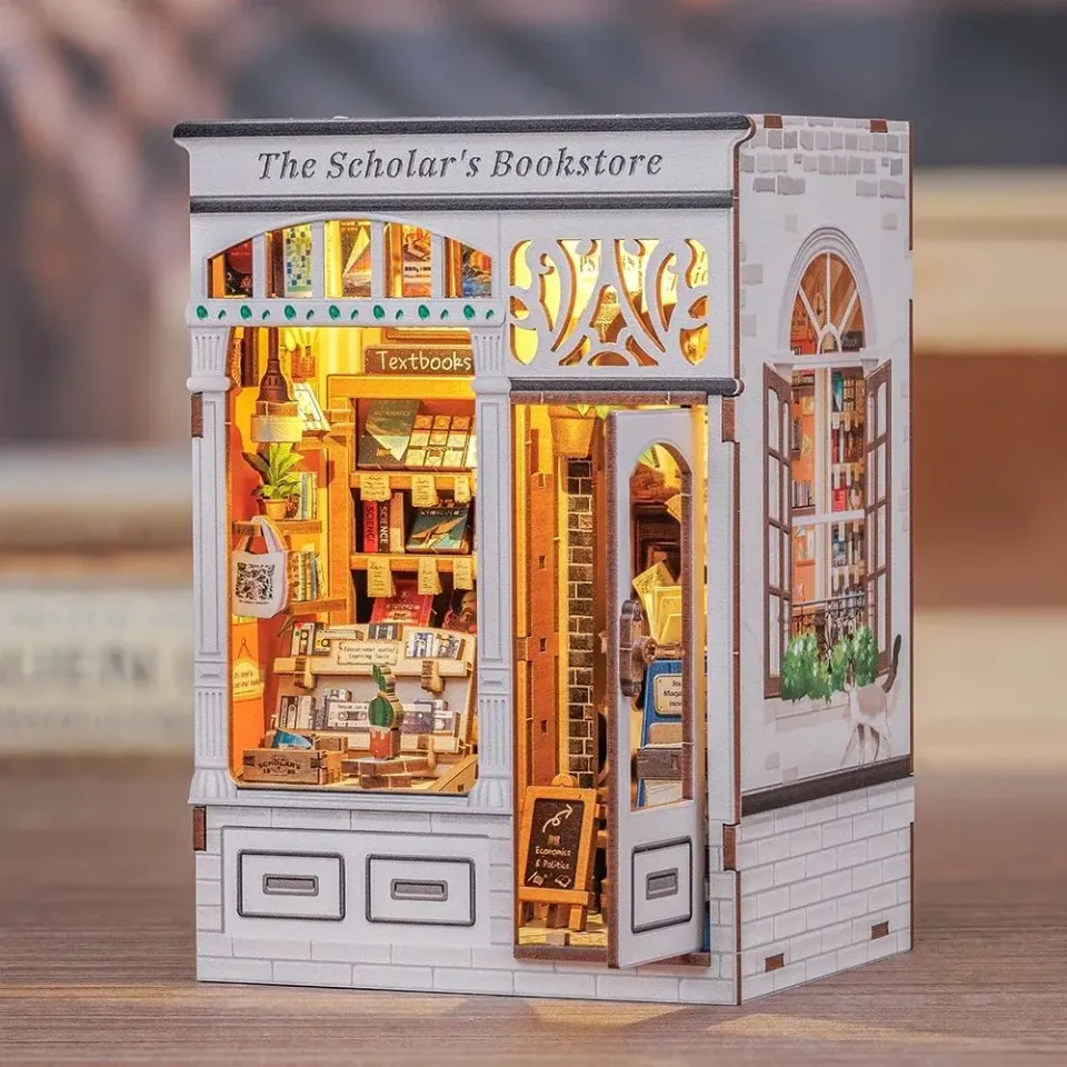 Figured'Art De Boekwinkel van de Geleerde book nook 168-delig
