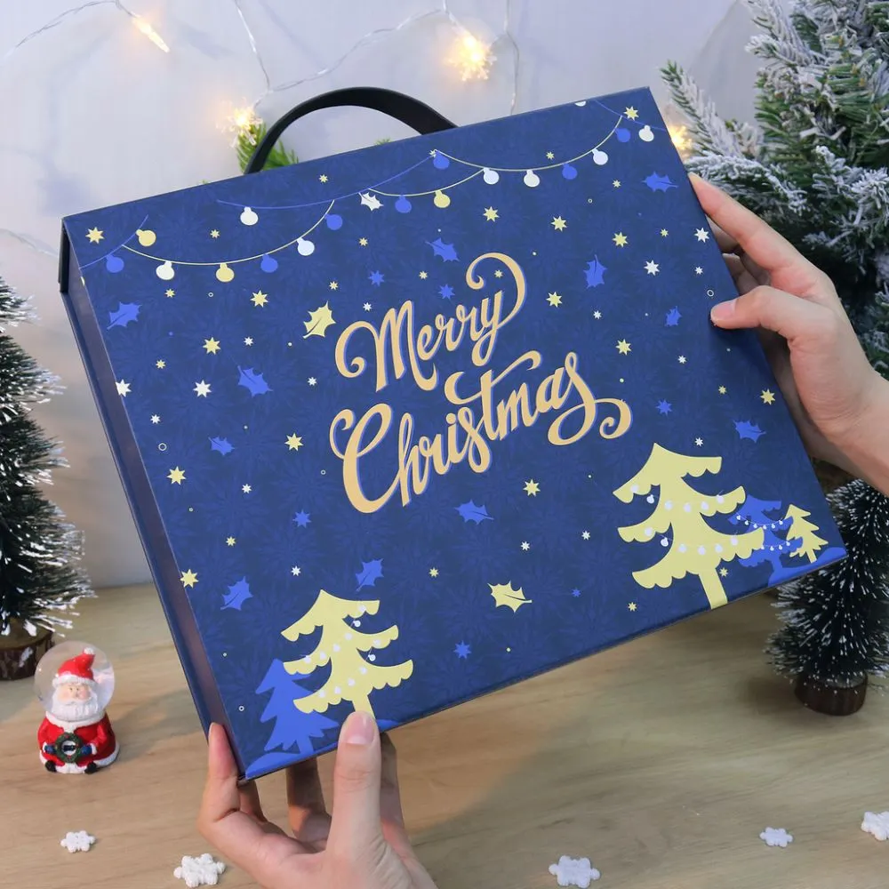 Figured'Art Adventskalender diamond painting 24 deurtjes blauw