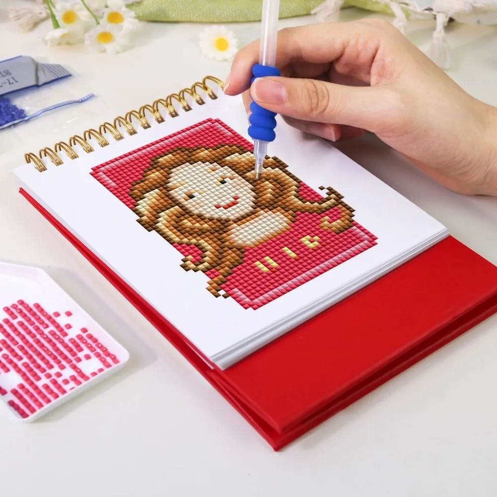 Figured'Art Sterrenbeelden Diamond Painting Kalender 2026 12 vellen