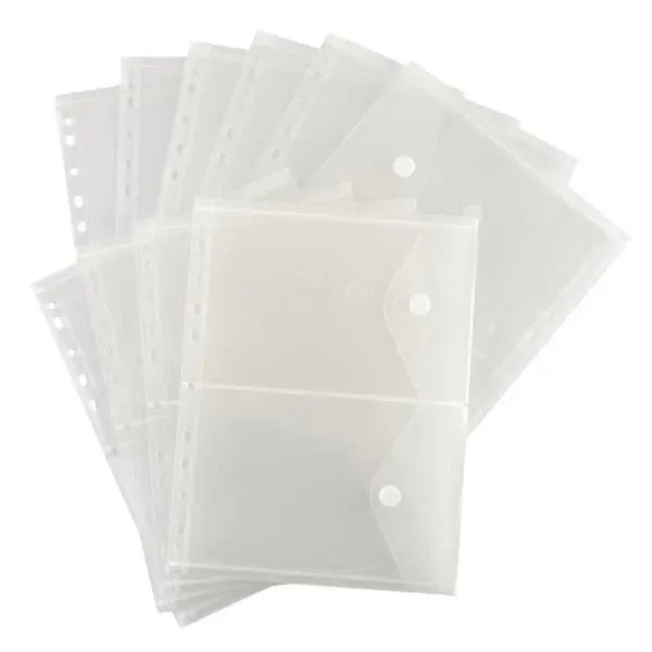 Craft Buddy Large Storage Pocket opberghoezen 12 stuks divider
