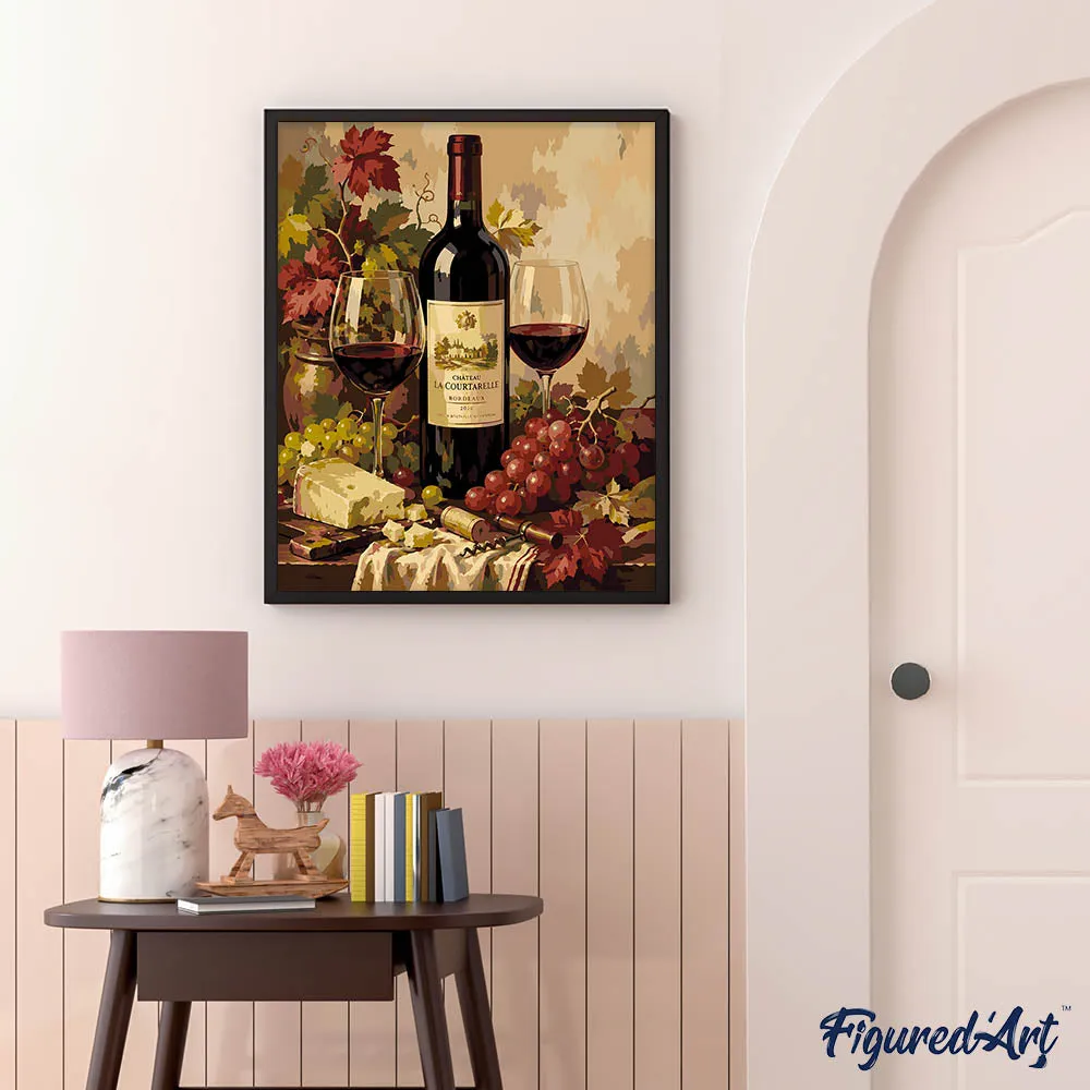 Figured'Art Smaak van de Herfst schilderen op nummer 40x50 cm herfst