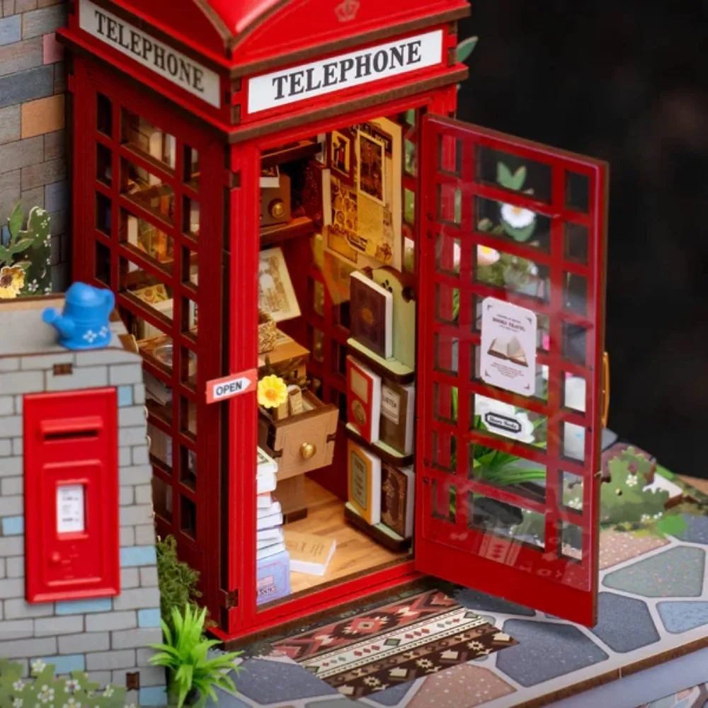 Figured'Art Blossom Boeken-Kiosk 3D puzzel 116 stukjes met led