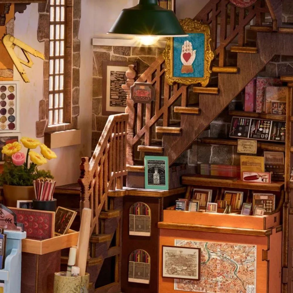Figured'Art Kantoorboekhandel book nook 472 stuks met led