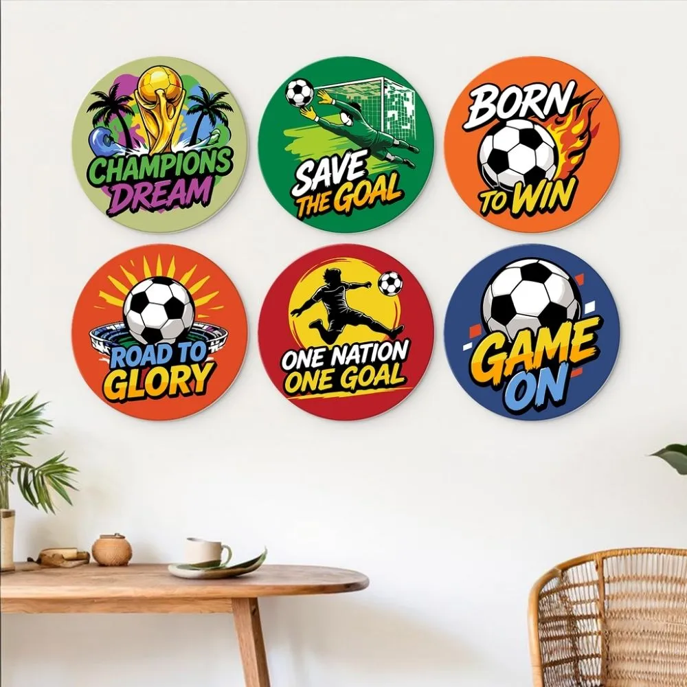 Figured'Art Spel Begint Schilderen op Nummer Schijven 6 stuks