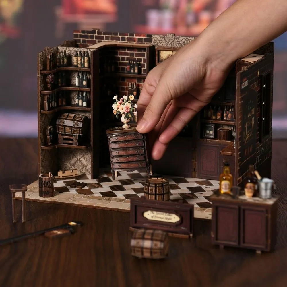 Figured'Art De Verborgen Taverne book nook 327-delig met led
