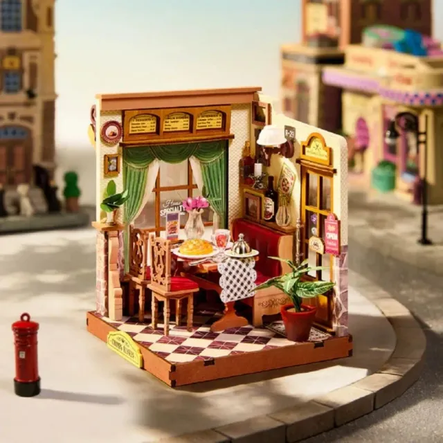 Figured'Art Champs-Élysées bistro miniatuurhuisje 160 stukjes