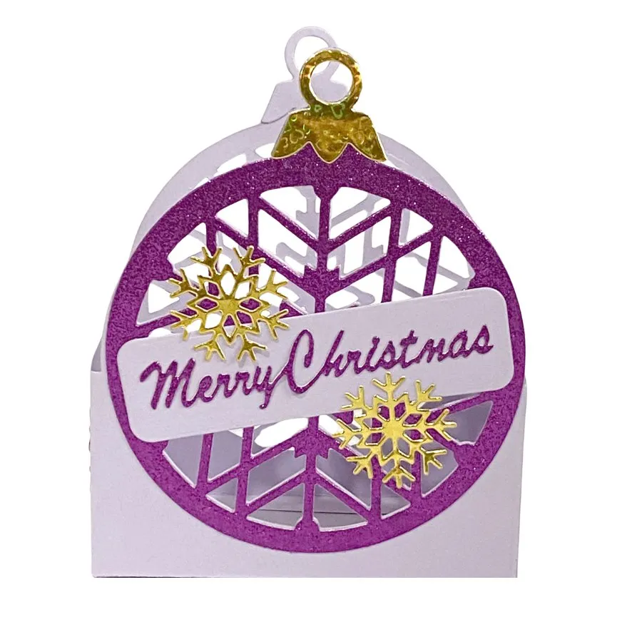 Craft Buddy Ornamental Bauble Tea Light snijmallen set 13-delig