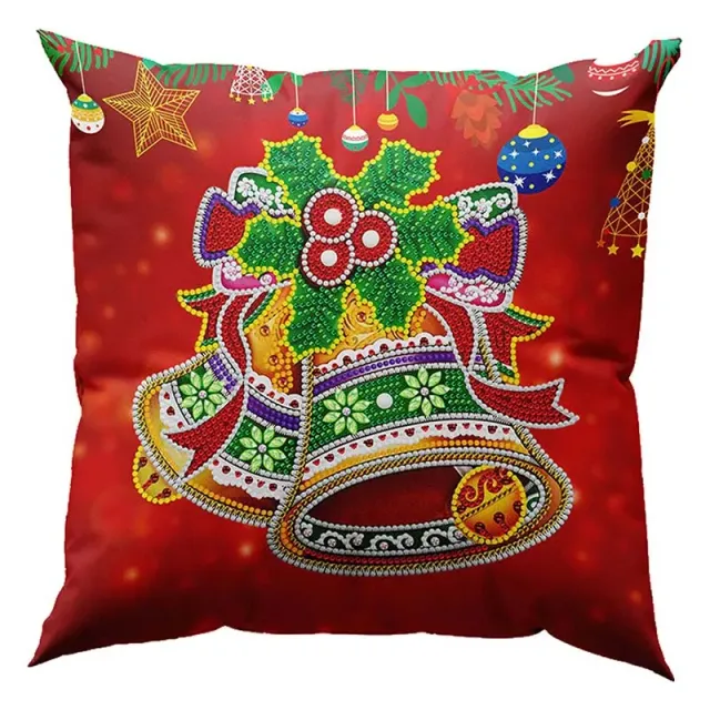 Figured'Art Klok diamond painting kussenhoes 30x30 cm 5D