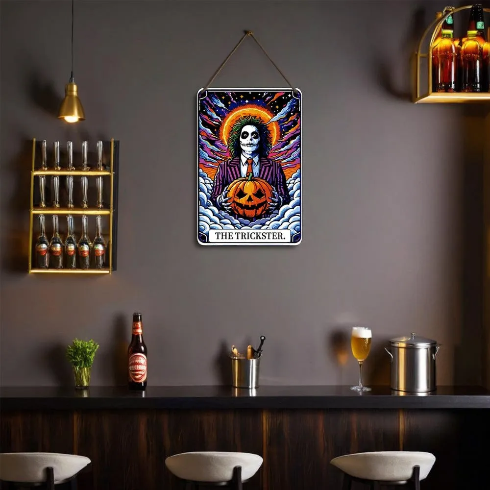 Figured'Art De Grappenmaker Halo en Wolken metalen poster 30x20cm