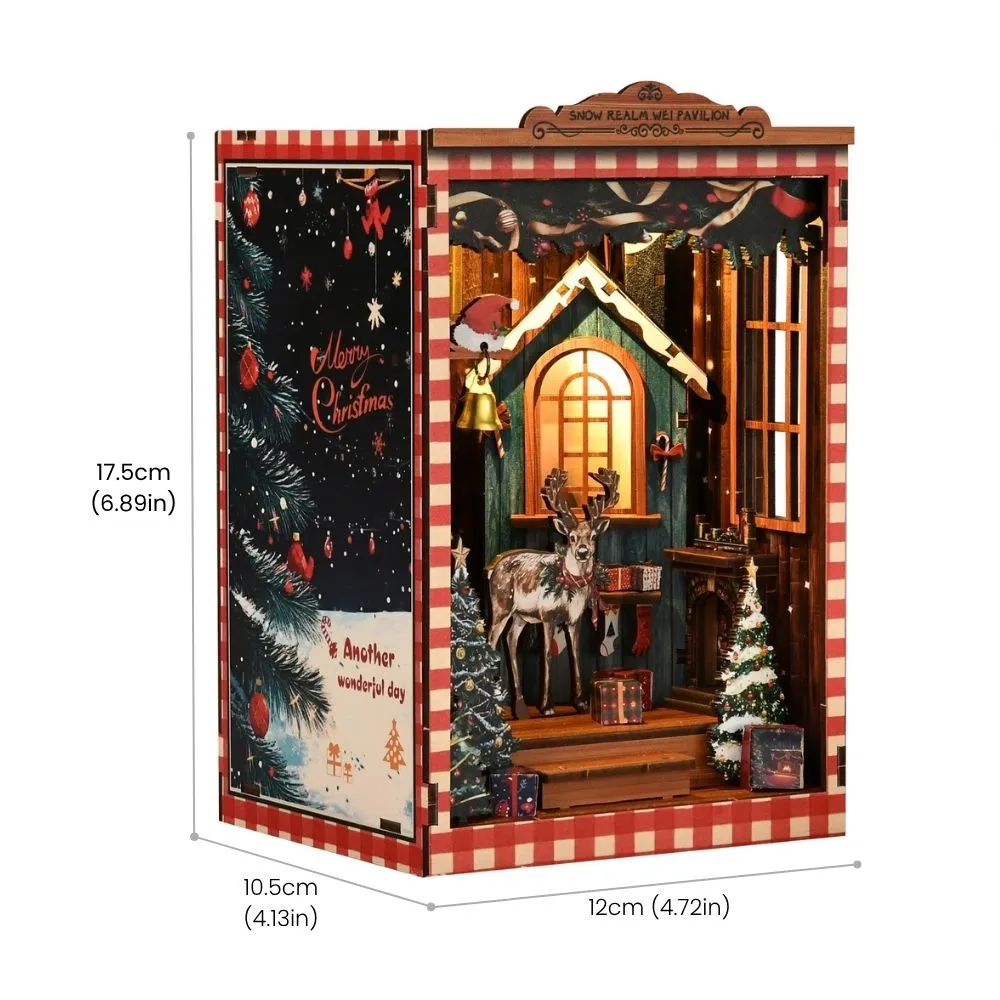 Figured'Art Het Besneeuwde Toevluchtsoord book nook 161 stuks LED