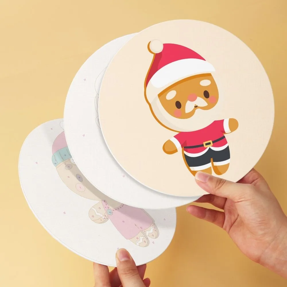 Figured'Art Peperkoekvriendjes 2 mini schilderen op nummer 6 stuks 20 cm