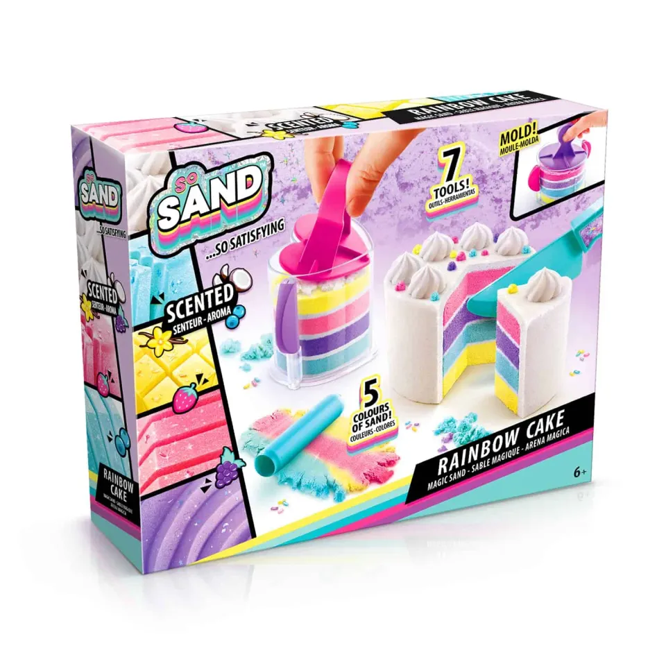 Canal Toys So Sand DIY Rainbow Cake zandset