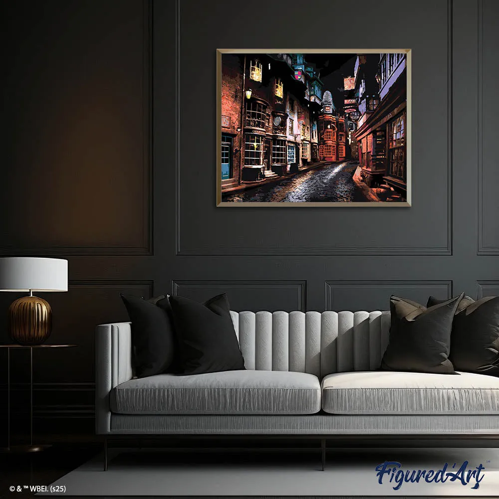 Figured'Art Harry Potter Diagon Alley schilderen op nummer 40x50cm