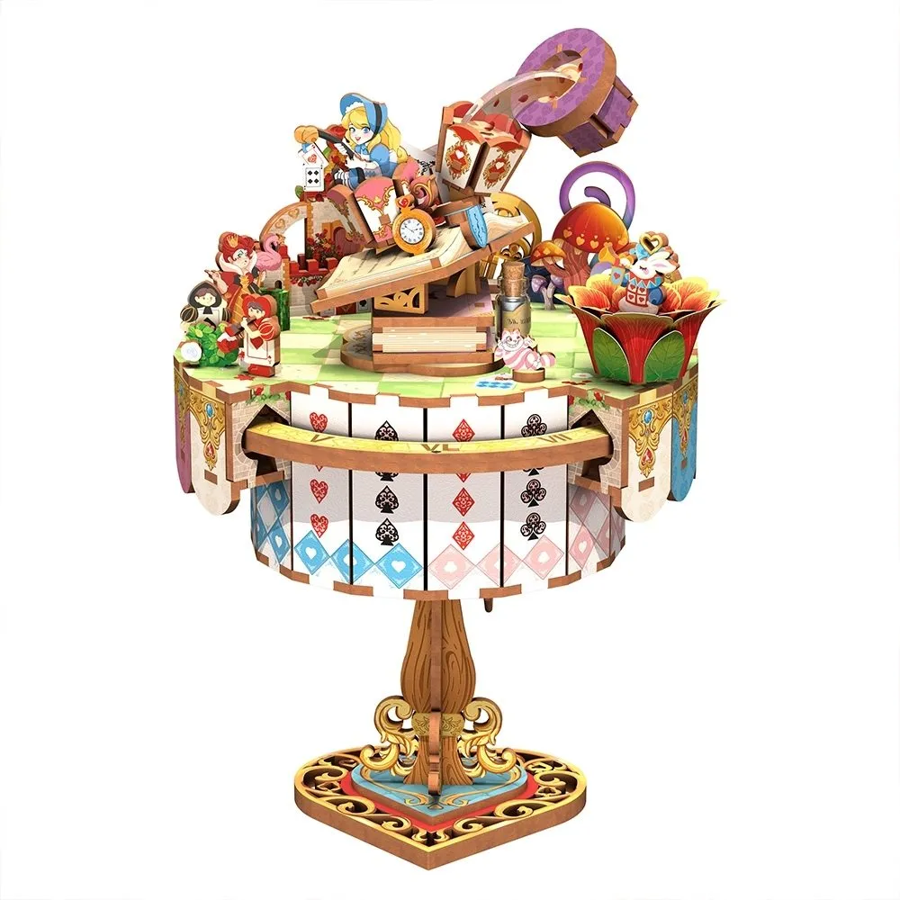 Figured'Art Alice's Theefeestje 3D Puzzel 209 stuks