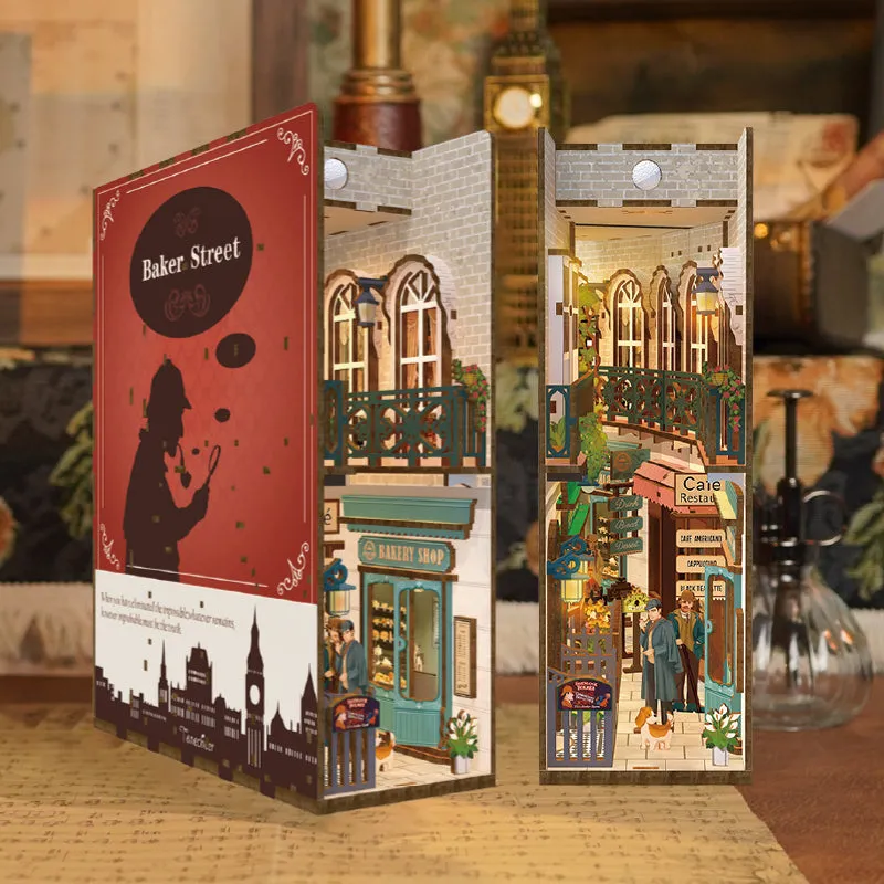 Figured'Art Baker Street book nook 24,5 cm 141 stuks LED