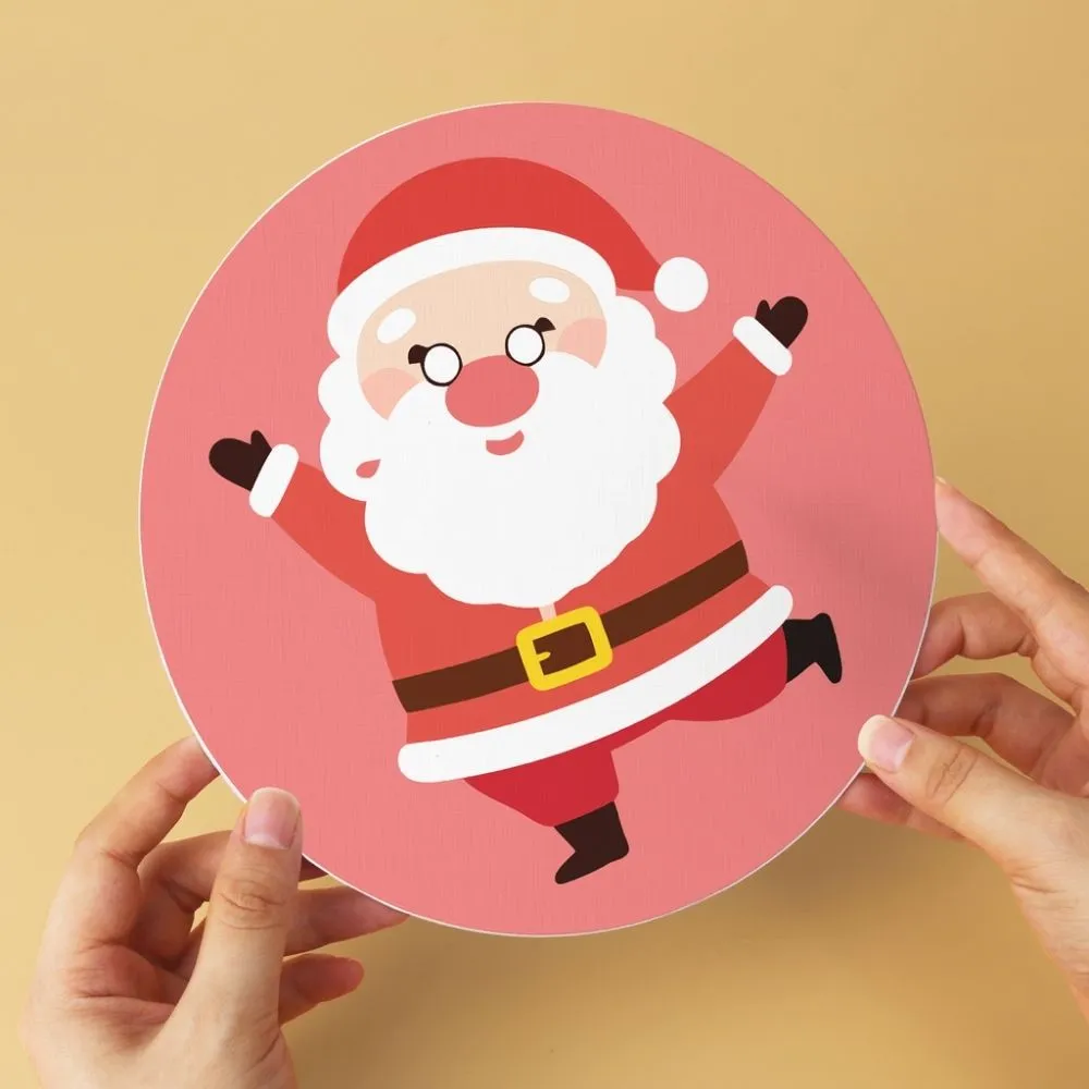 Figured'Art Mini Serie Kerstpersonage schilderen op nummer 6x Ø20cm kerst