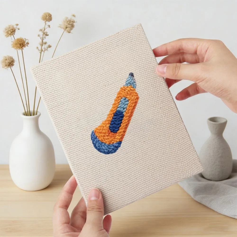 Figured'Art Bureau Accessoires punch needle set 4 stuks 15x20cm
