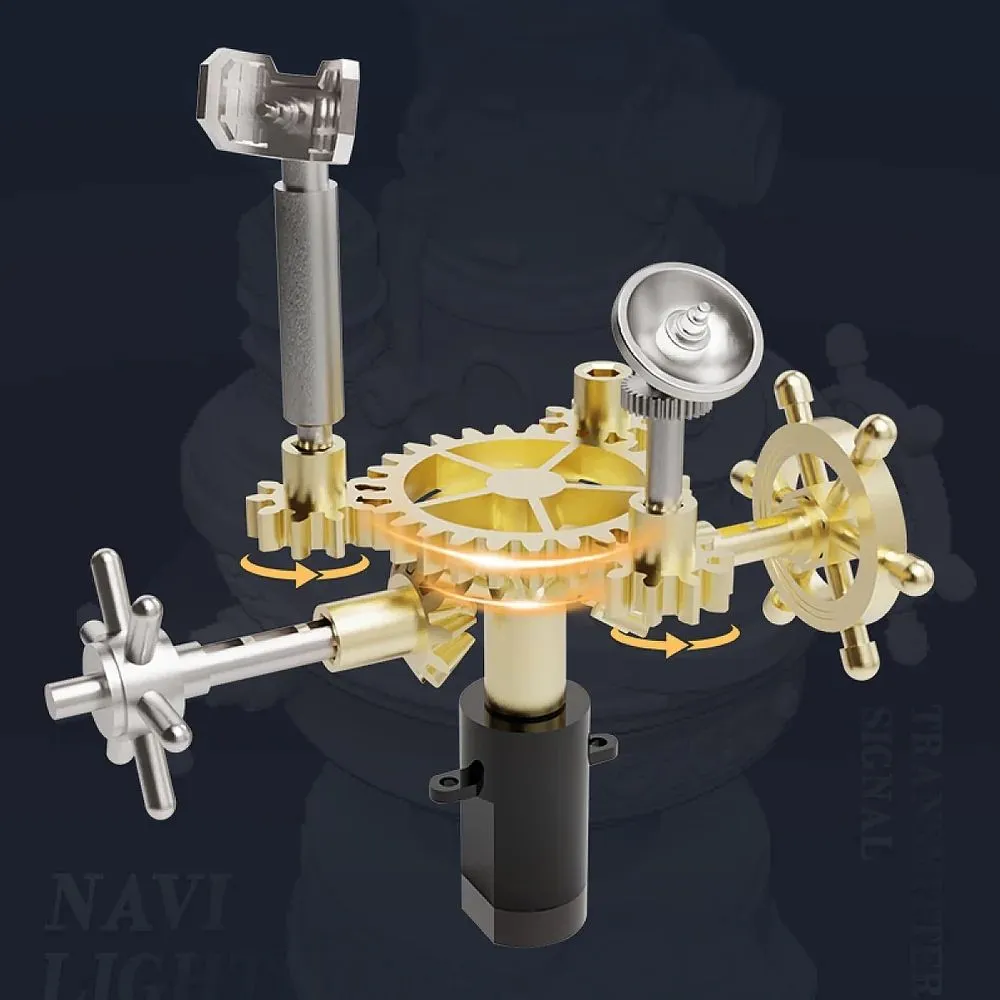 Figured'Art Navi-vuurtoren 3D puzzel 60 stukjes met LED 8x5,8x16,1cm