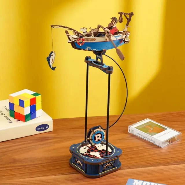 Figured'Art Oceaansvisser 3D puzzel 161 stukjes beweegbaar