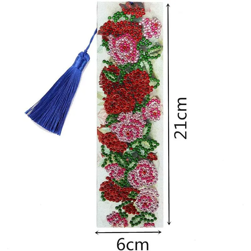 Figured'Art Rozen diamond painting boekenleggers 21x6cm