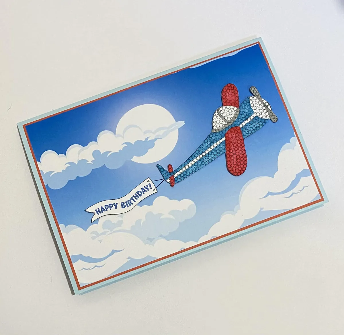 Craft Buddy Crystal Art Flying High stempelset 8-delig A6