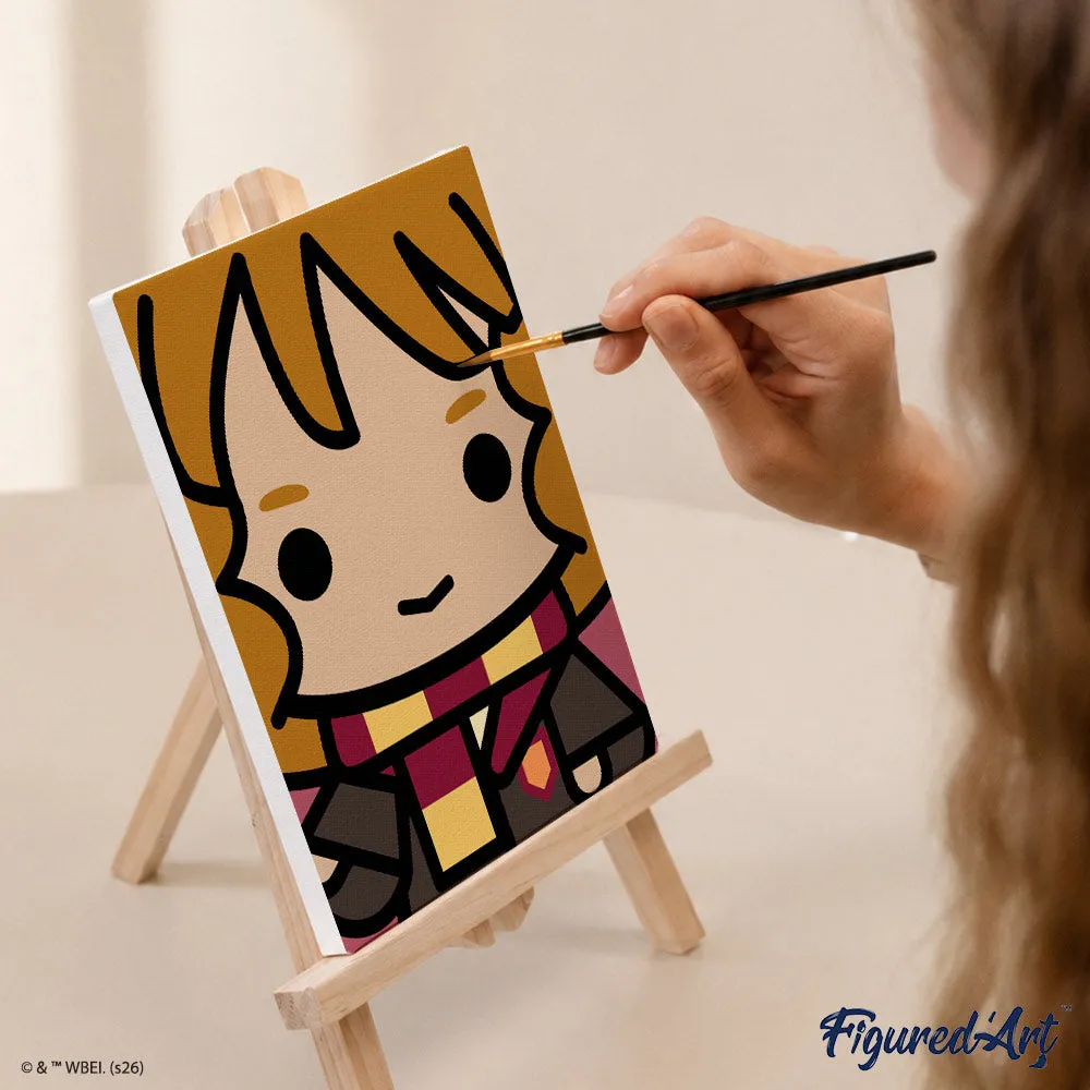 Figured'Art Mini Chibi-gezichten van Harry Potter schilderen op nummer 6 stuks