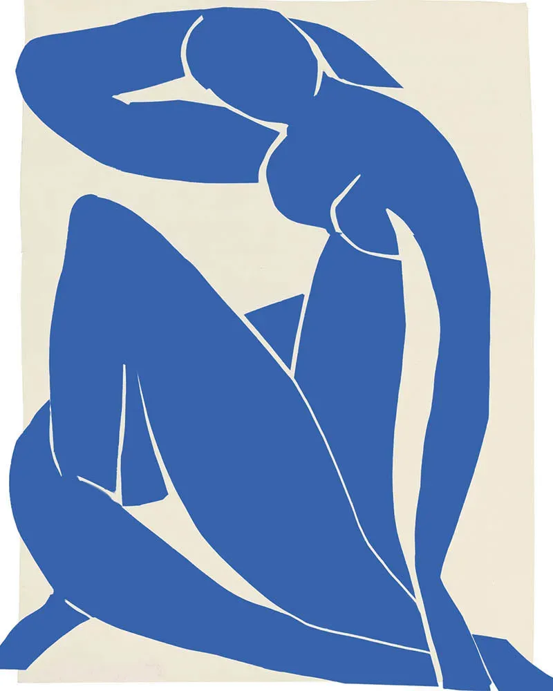 Figured'Art Matisse Blauwe Naakt II schilderen op nummer