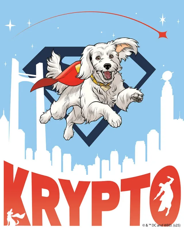 Figured'Art Krypto vliegend - Superman diamond painting 40x50cm