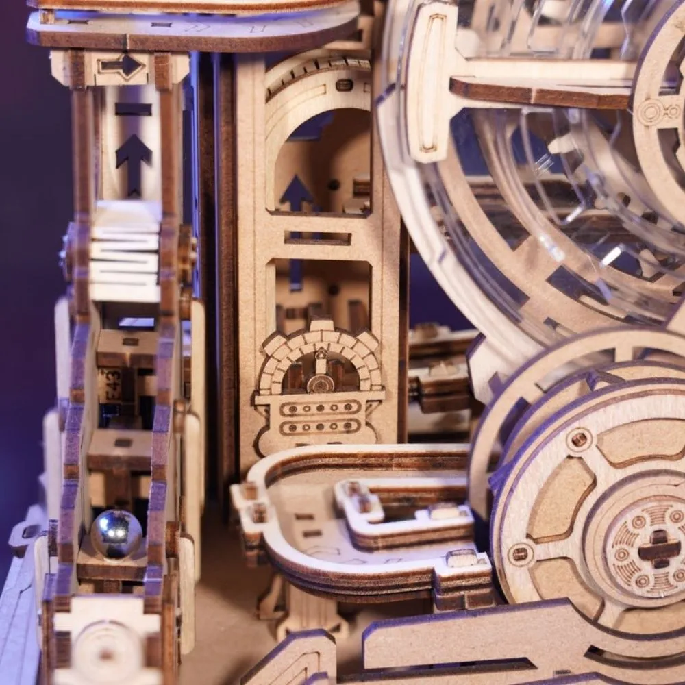 Figured'Art Tandwielbal-uitdaging 3D puzzel hout 653 stukjes