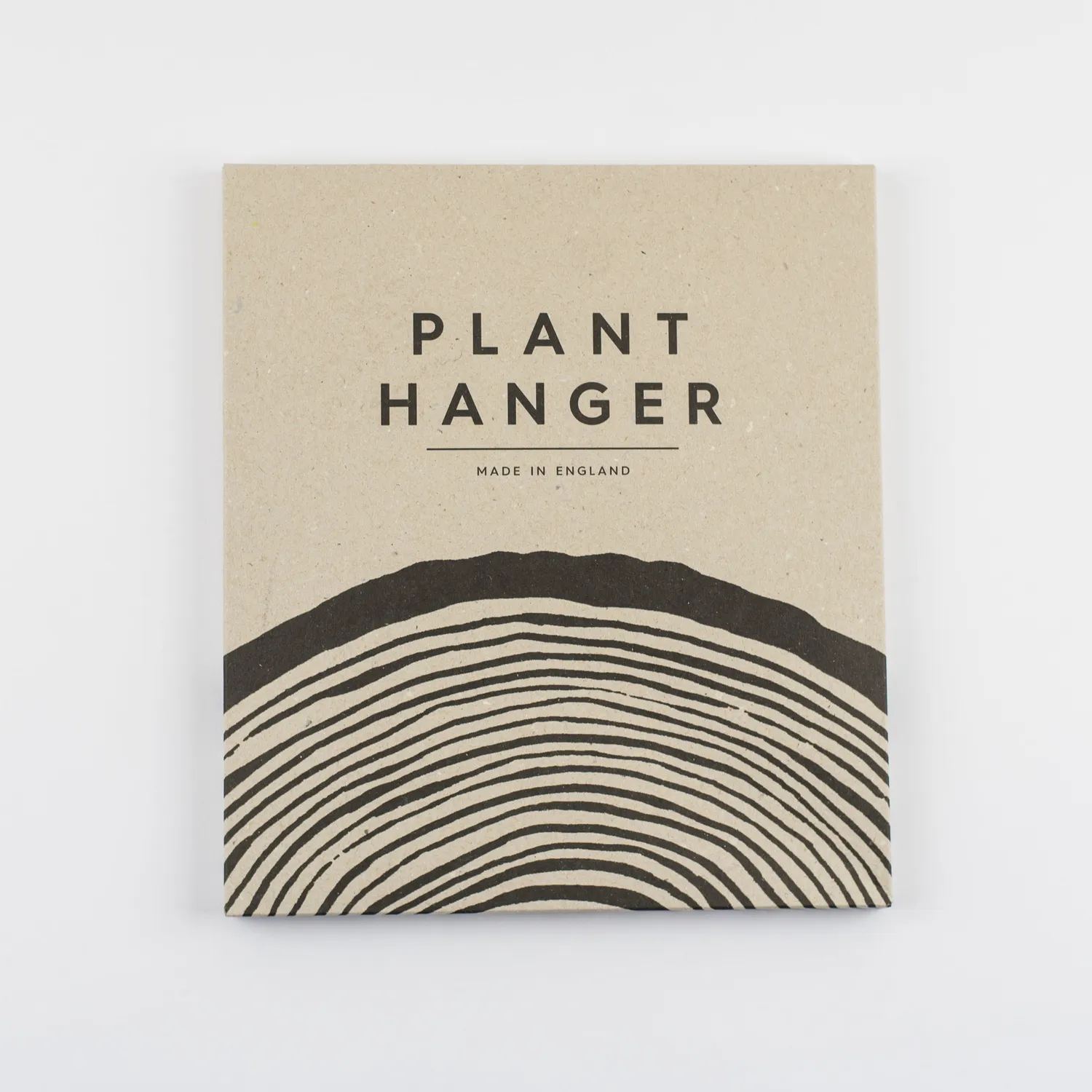 Studio Wald Plant Hanger hout 20 cm macramé 1 m