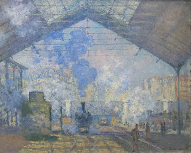 Figured'Art Monet Saint-Lazare Diamond Painting 40x50 cm