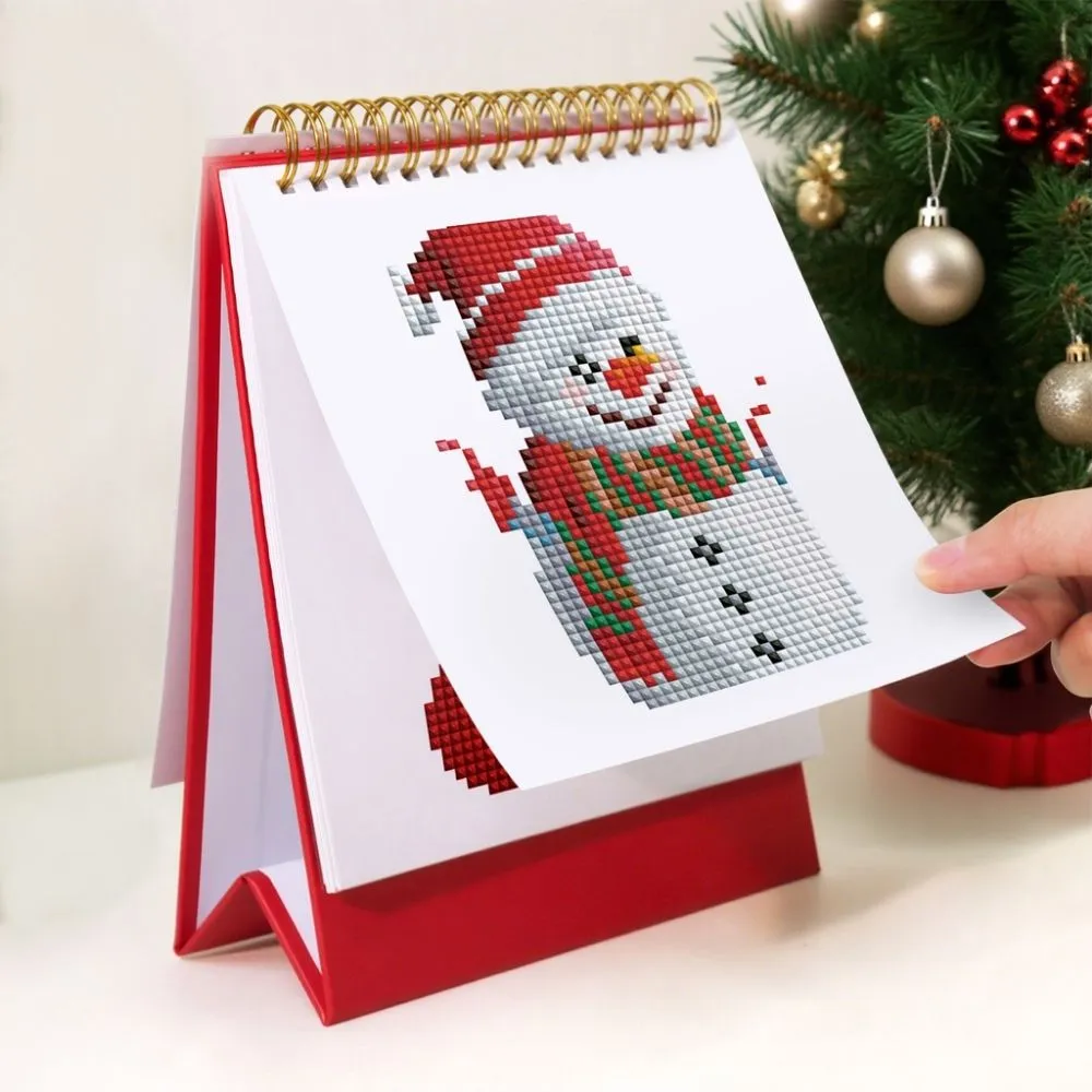 Figured'Art Diamond Painting Kalender 2026 Kersticonen 12-delig kerst
