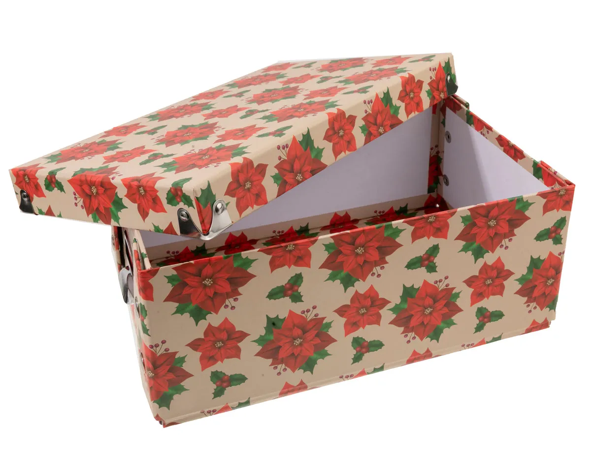Forever Flowerz opbergdozen kerst set 3 stuks vouwbaar
