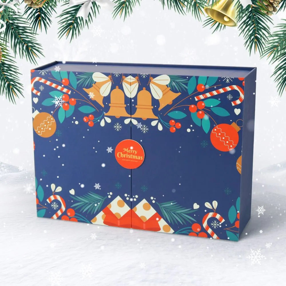 Figured'Art Gezellig & Feestelijk adventskalender schilderen op nummer blauw