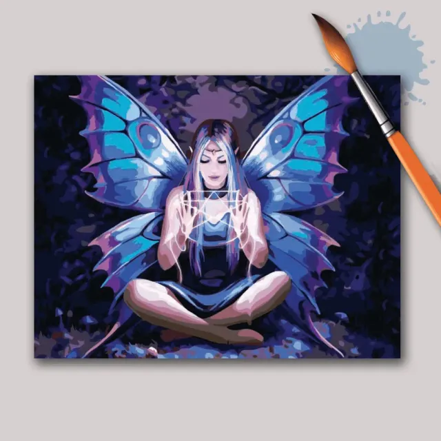 Craft Buddy Paint by Numb3rs Spell Weaver schilderen op nummer 30x40cm