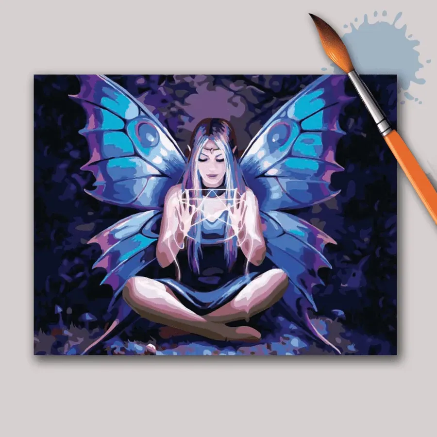 Craft Buddy Paint by Numb3rs Spell Weaver schilderen op nummer 30x40cm