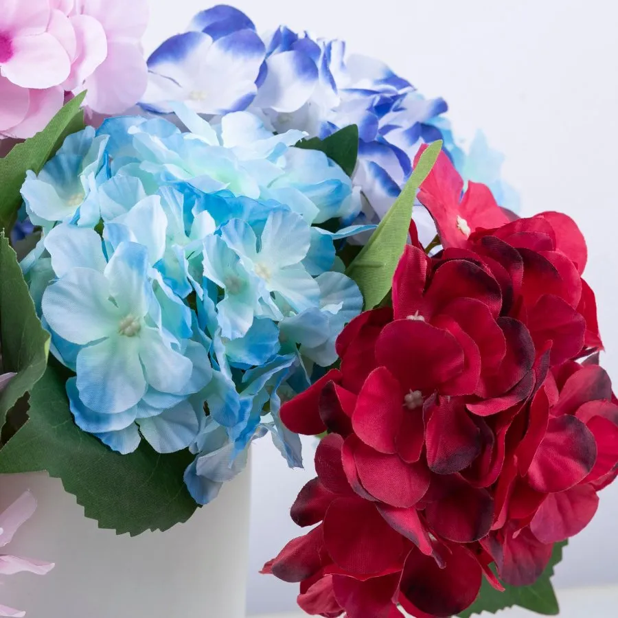 Craft Buddy Forever Flowerz Hortensia kunstbloemen knutselset 16 stelen