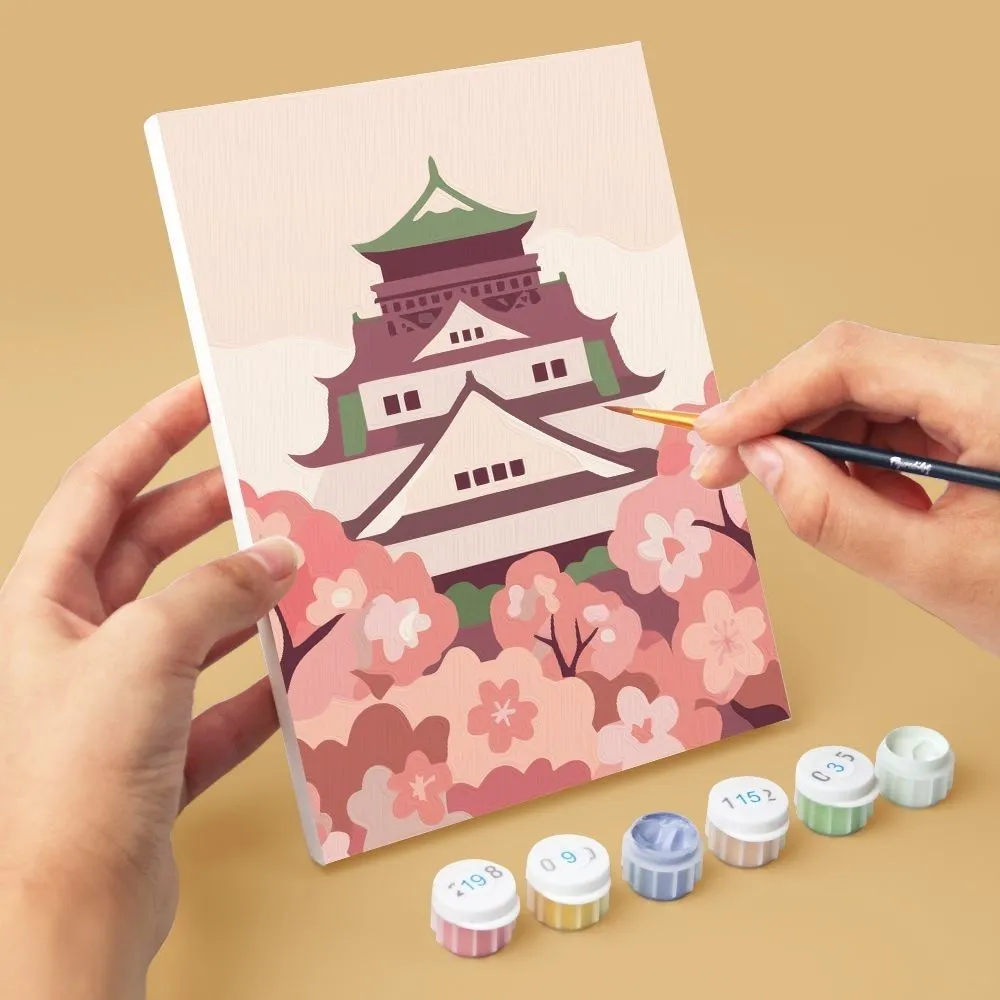 Figured'Art Mini Schilderen op Nummer Geest van Japan 6x15x20cm