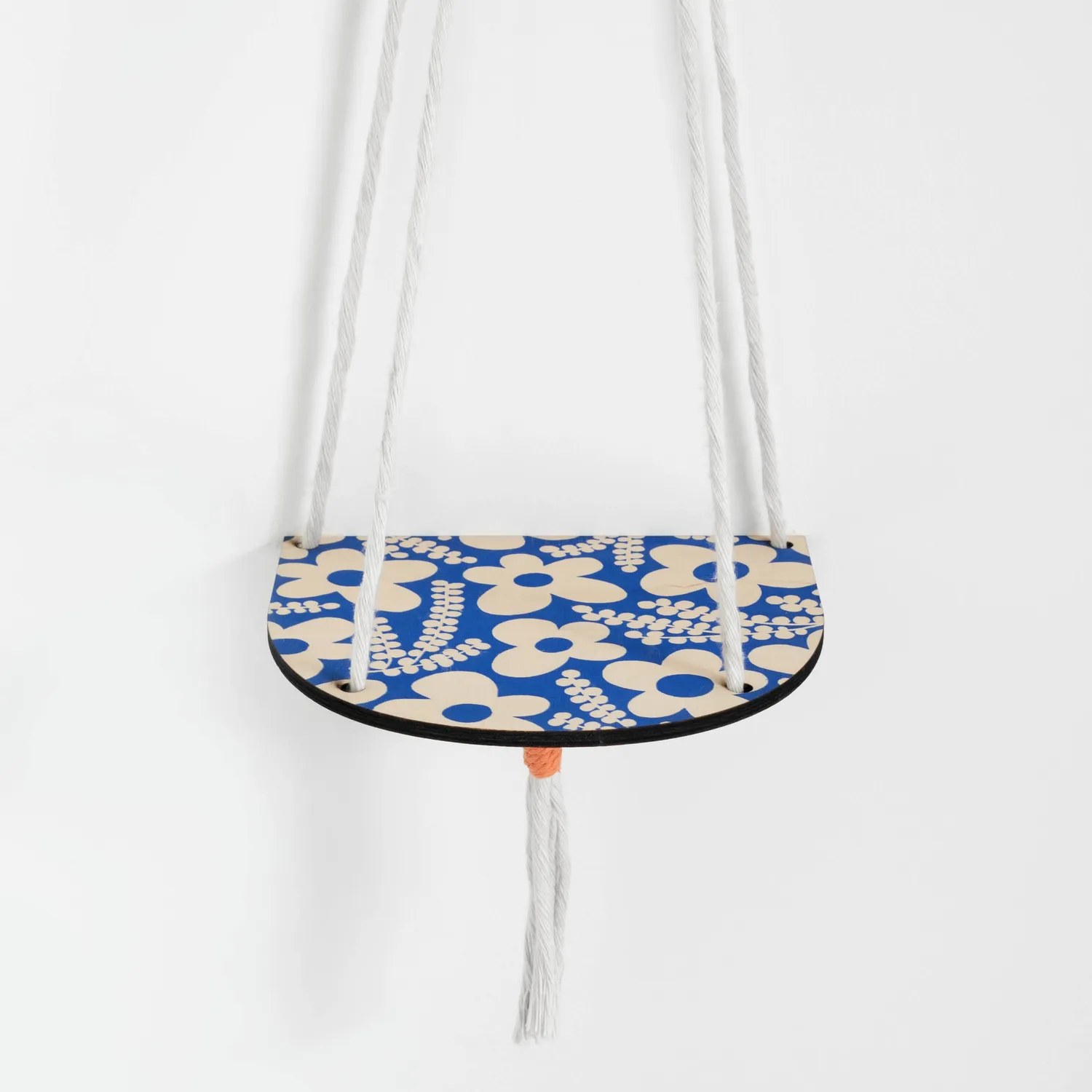 Studio Wald Hanging Plant Shelf plantenplank kobaltblauw