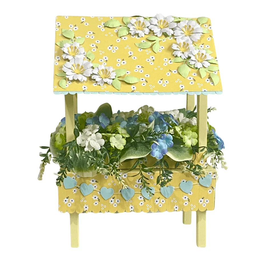Craft Buddy Festival Flower Cart snijmallen set 24 stuks metaal