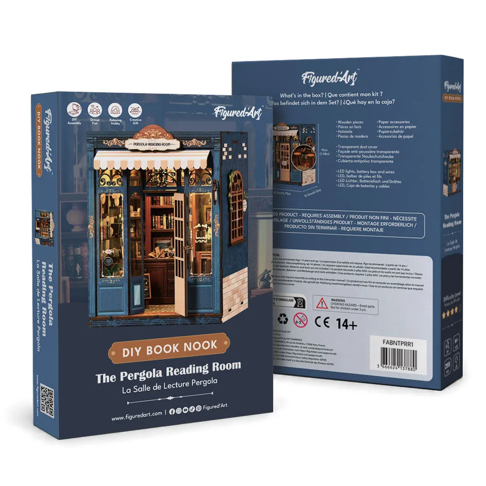 Figured'Art De Pergola-Leeszaal book nook 255-delig met LED