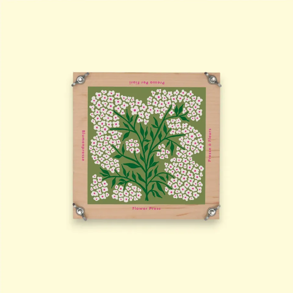 Studio Wald Flower Press Forget Me Not bloemenpers 15x15 cm