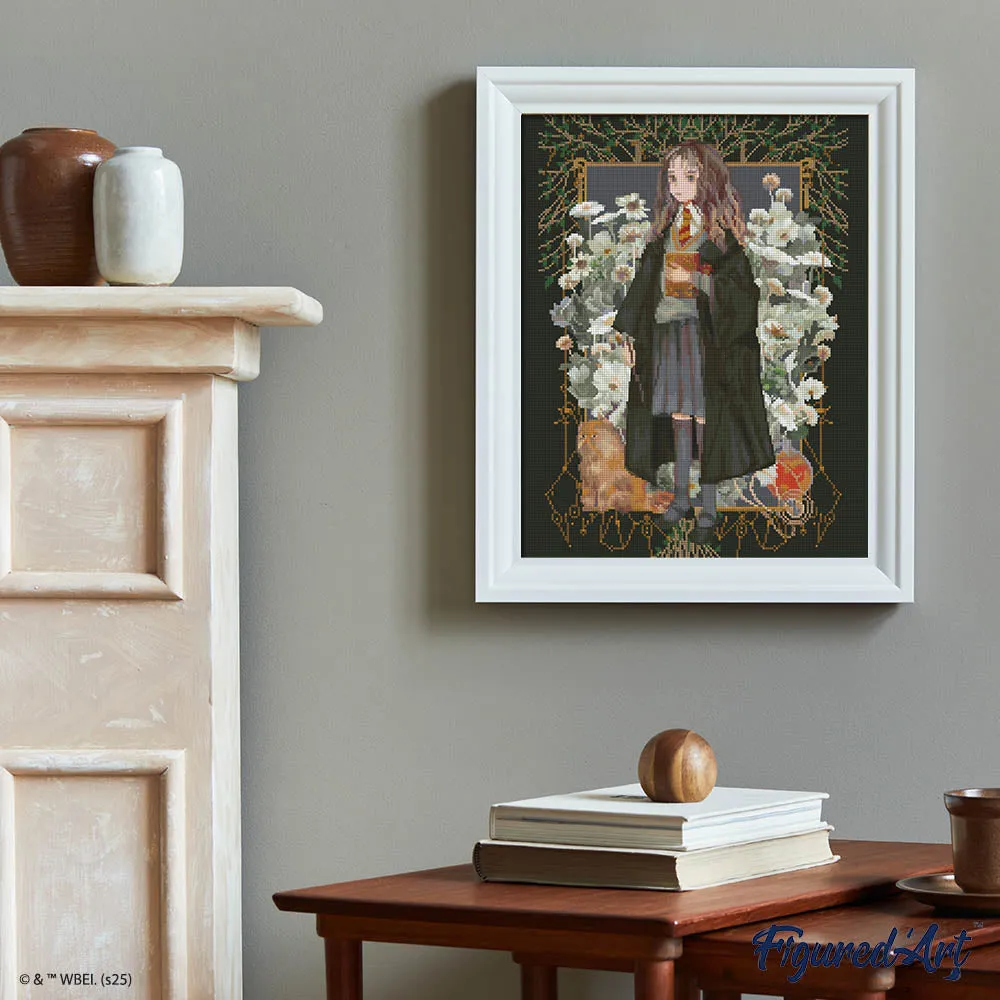 Figured'Art Hermione Granger Yume diamond painting 40x50 ingelijst