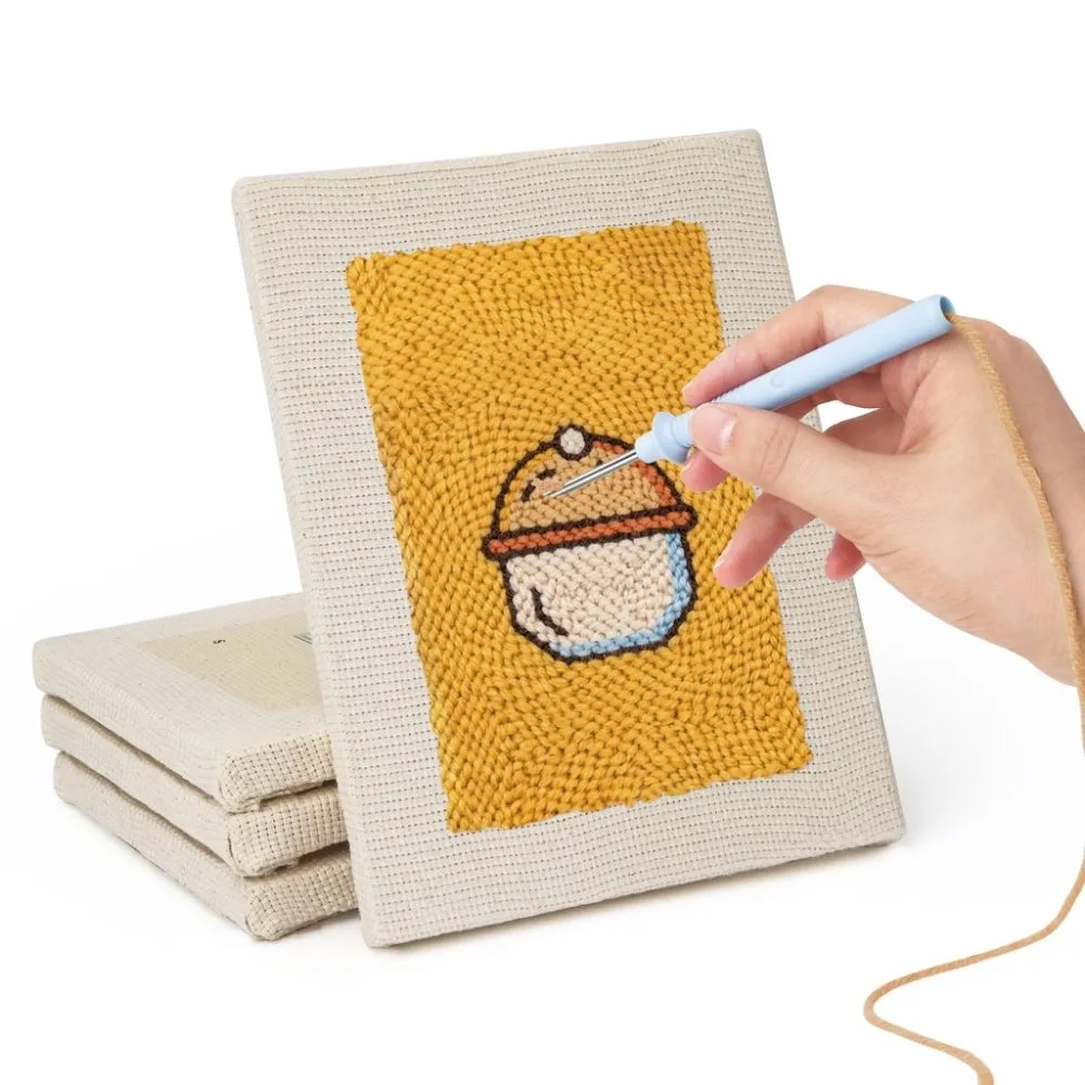 Figured'Art Gebakken Lekkernijen punch needle set 4 stuks keuken