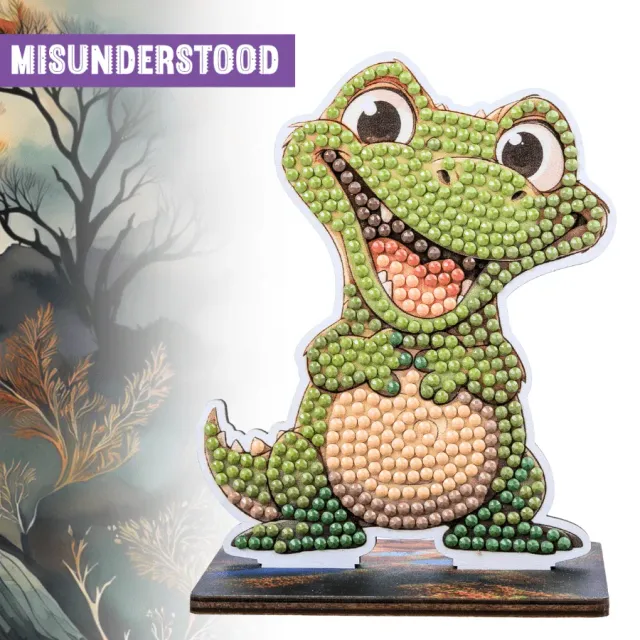Craft Buddy Crystal Art Wildlife Buddies Alligator diamond painting figuur