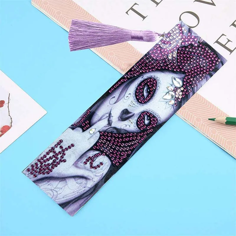 Figured'Art Diamond Painting Bladwijzer La Catrina 21x6cm