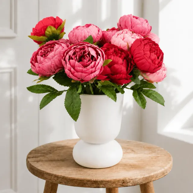 Craft Buddy Forever Flowerz Peonies bloemen knutselset 30 stelen