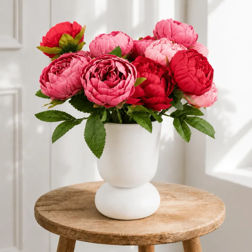 Craft Buddy Forever Flowerz Peonies bloemen knutselset 30 stelen