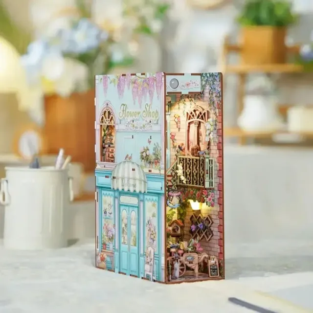 Figured'Art De Bloemenwinkel book nook 24,5x18,5x8 cm 288 stuks